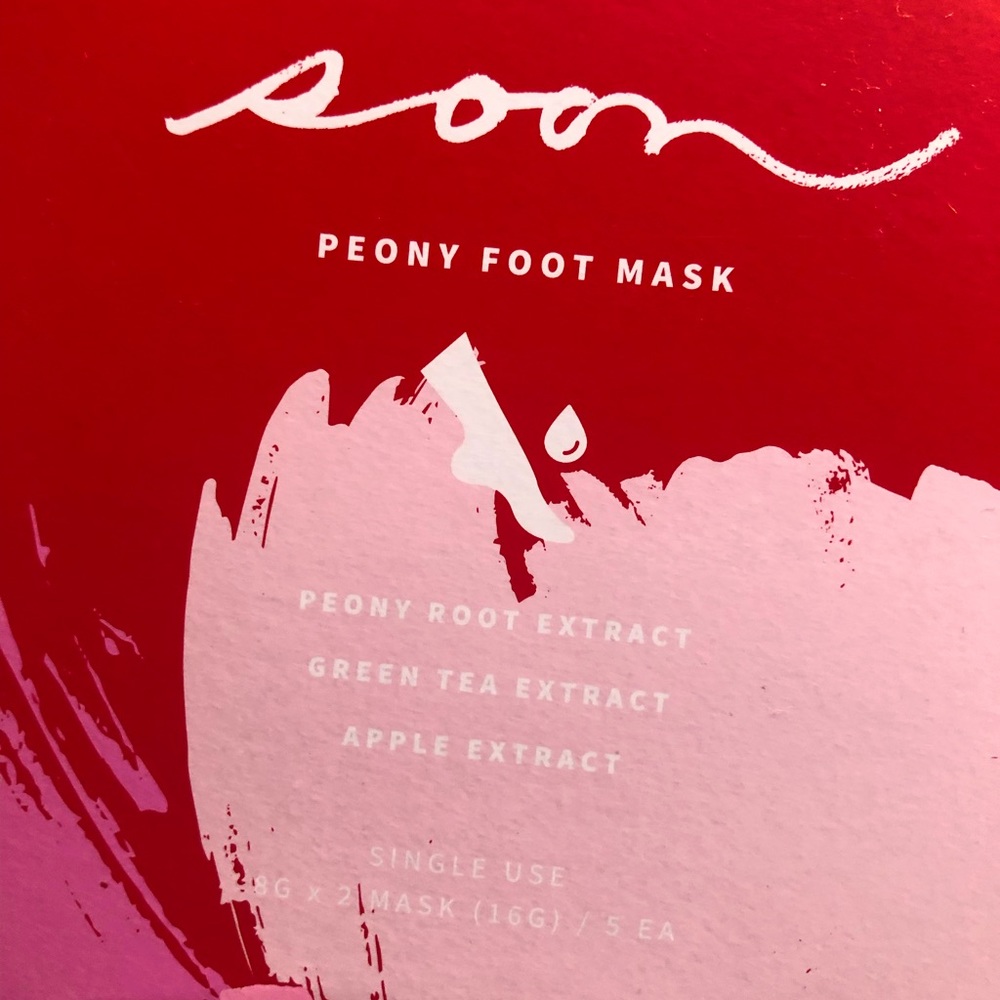 Soon Skincare Peony Foot Mask Bundle